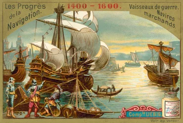 Merchant ships and warships of 1400-1600
